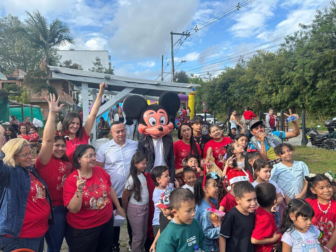 Actividad comunitaria con la comunidad