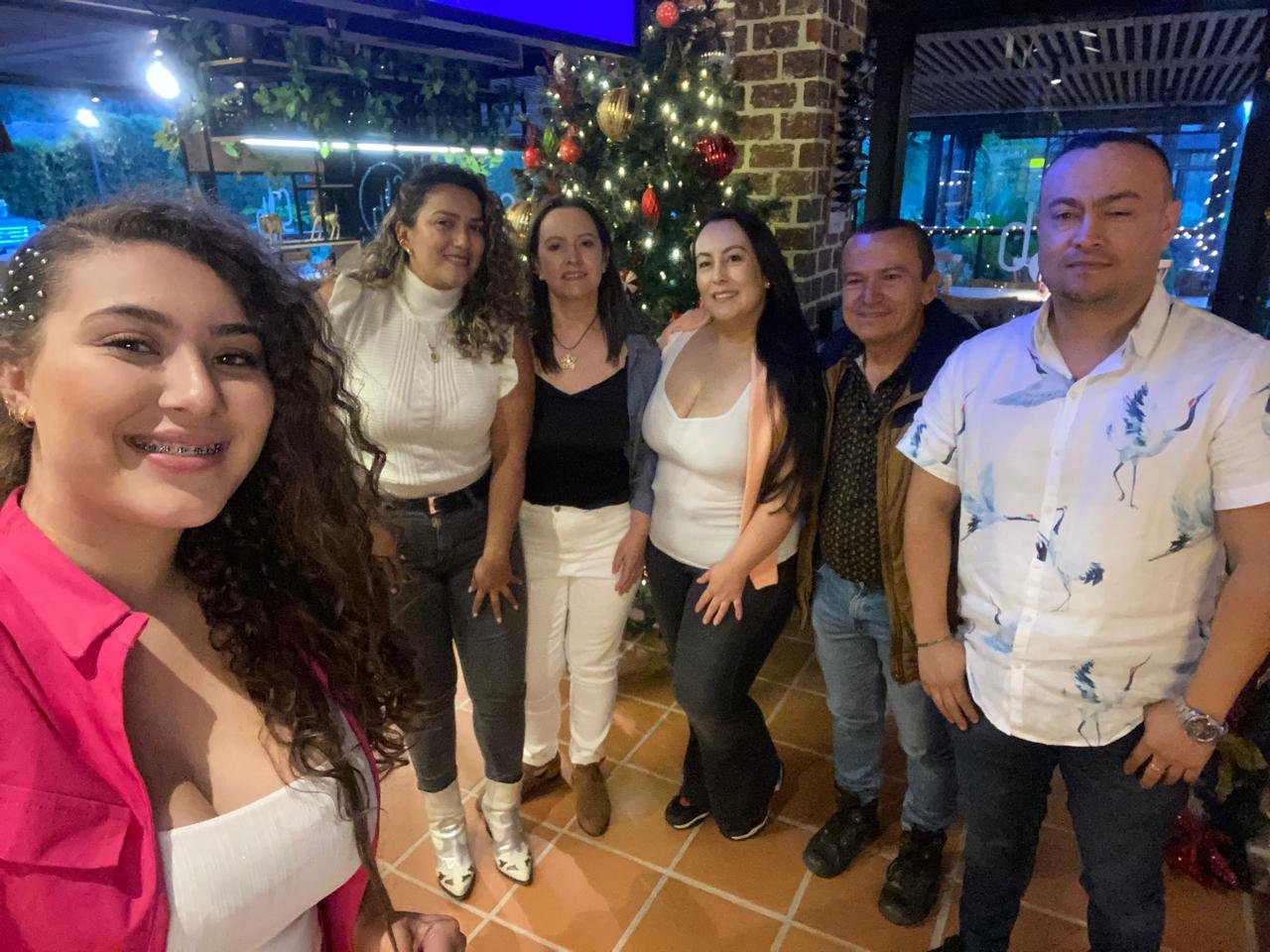Mauricio Martínez con su familia