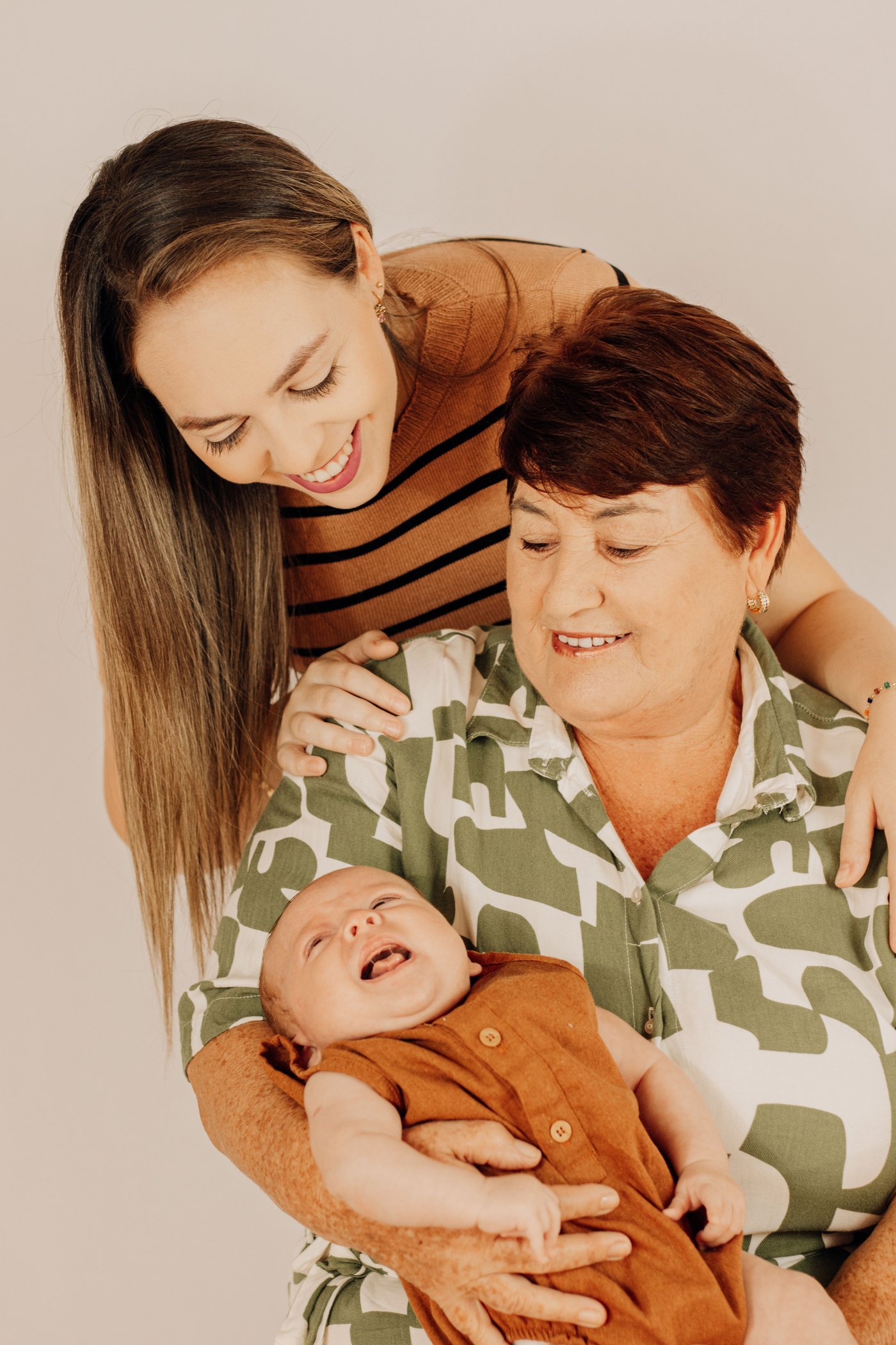 Tres generaciones de una familia